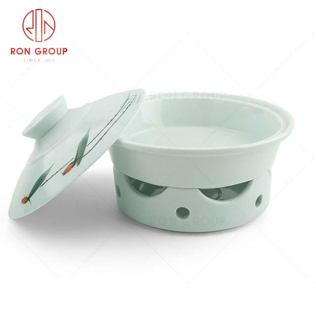 RonGroup Hand Drawing Magple Sophisticated  Design Tableware  Collection - Ceramic Dinnerware Kit Kat Stove 