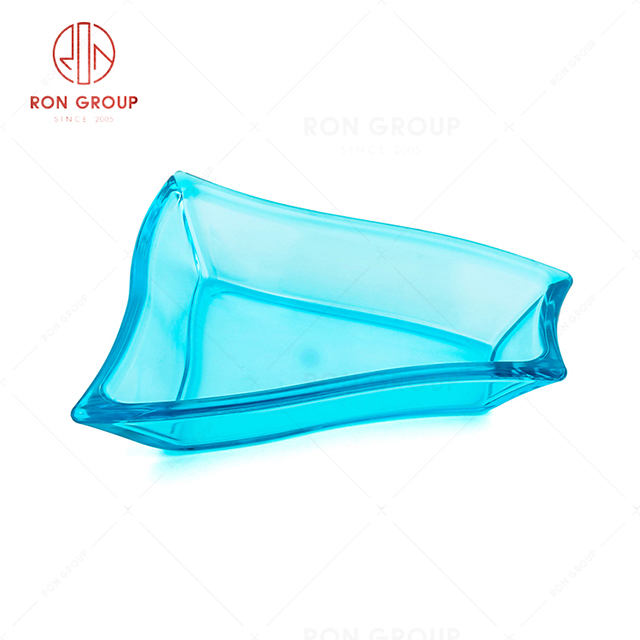 RN0011M02570 Hot Selling Unique Design Blue PC Fruit Bowl