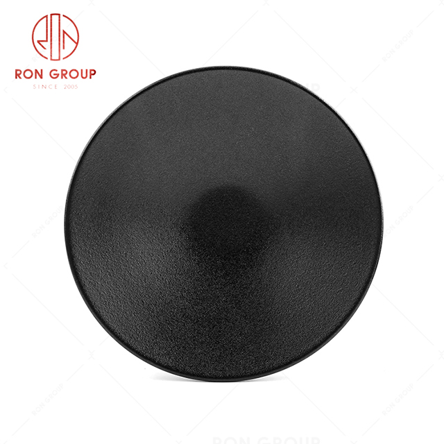 New design tableware restaurant hotel quality frosted black bowl
