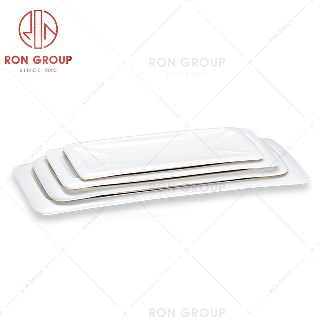 Holiday restaurant activity tableware hotel banquet dinnerware rectangular plate