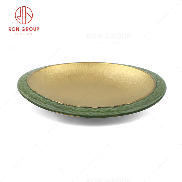RN0660P00698  Hot Selling High Quality Exquisite and Durable Porcelain  Round Plate