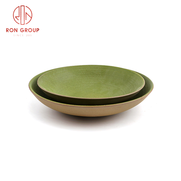 Good price Asian style ceramic dinnerware set restaurant hotel use ceramic water wave bowl