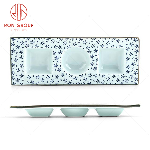 RNPS092FX Wholesale High Quality Exquisite Three Grid Dish