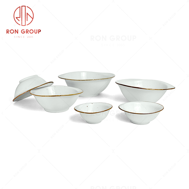 RonGroup New Color Chip Proof  Collection Misty White Bule -  Odd Bowl