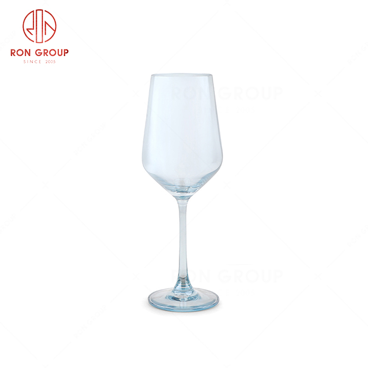 RN0567G00088  Wholesale Unique Design  European Style King Blue Glass Goblet
