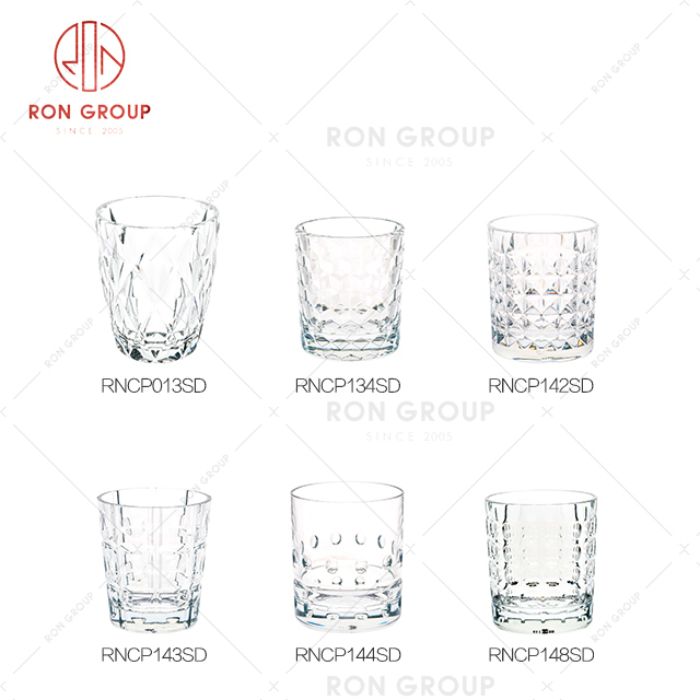 New era design trendy creative hotel cup restaurant tumble resistant beautiful wine cup