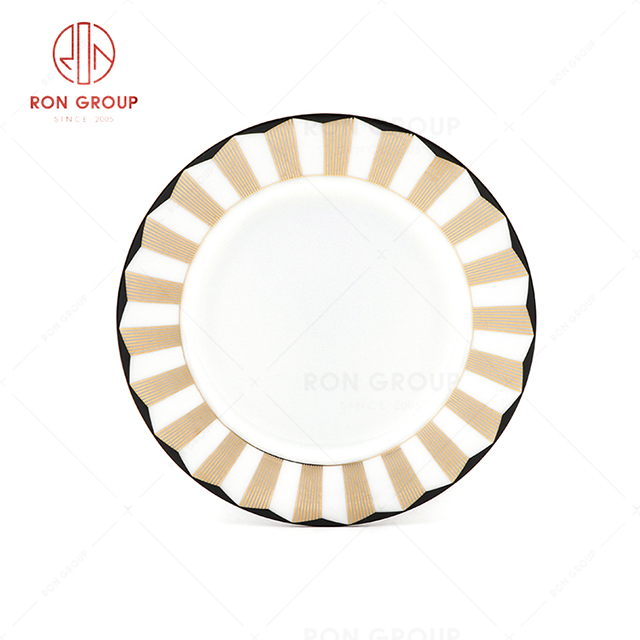 RN0203P00120 Wholesale High Quality Bone China Round Plate
