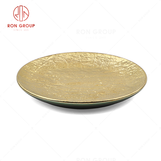 RN0660P00717 Wholesale High Quality Exquisite Ceramic Round Plate