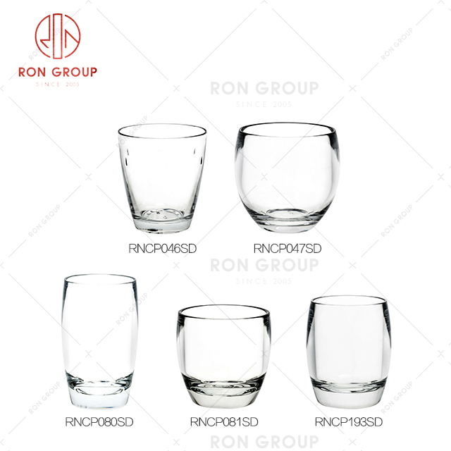 Elegant style classic serise restaurant drink ware household hotel lobby gargle cup