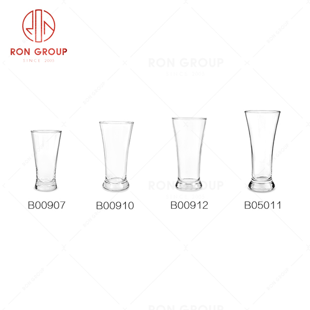Bar common cup restaurant party activity large capacity glass beer glass large opening bottle