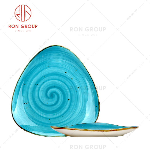 Restaurant Durable Dinnerware Set Ceramic Hans Soup Bowl For Sale