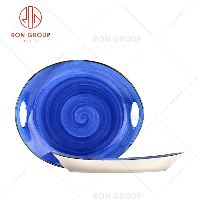 custom unbreakable edge hotel porcelain tableware restaurant serving dessert bowl