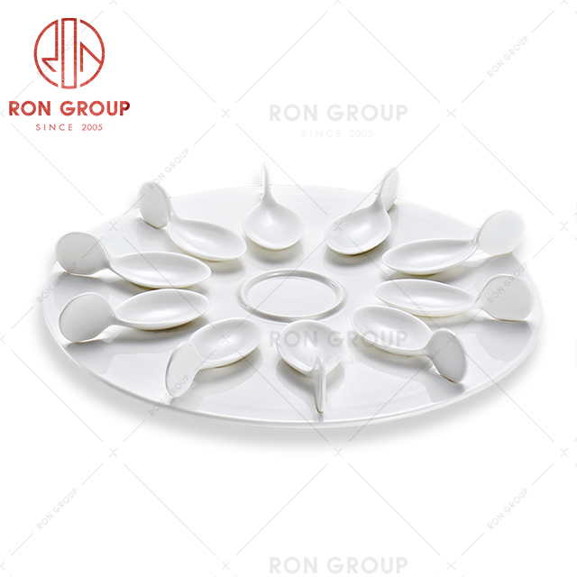 Buffet White Collection Simple White J0082