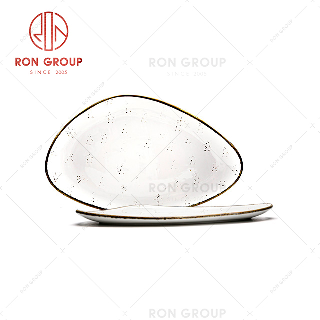 Luxury dessert tableware nordic modern ceramic dinnerware