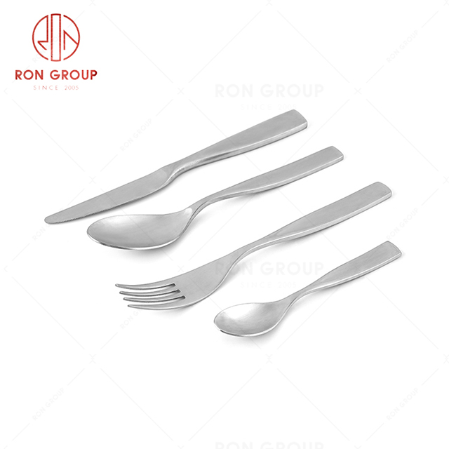 Stainless steel tableware knife and fork set steak knife and fork Western food knife and fork restaurant hotel gift printable logo