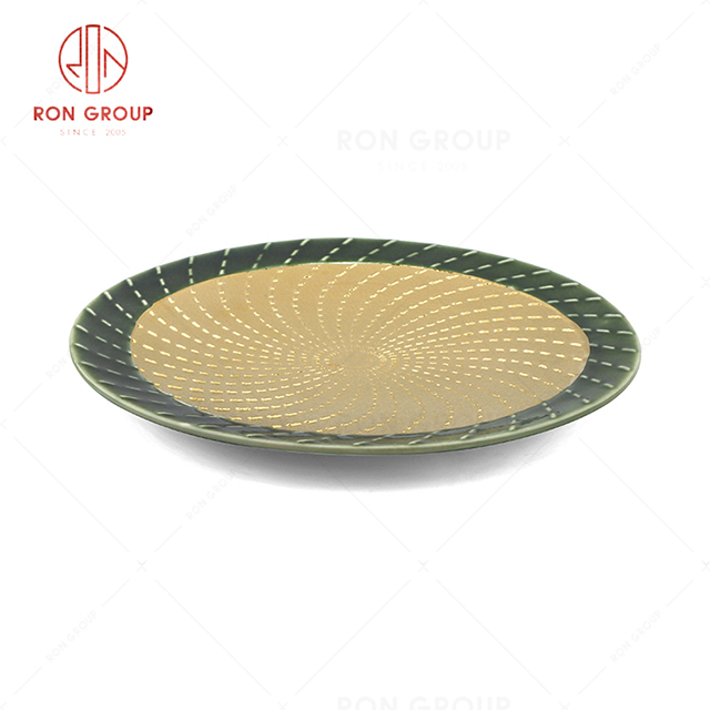 RN0660P00712 Wholesale Unique Design Exquisite Ceramic  Round Plate