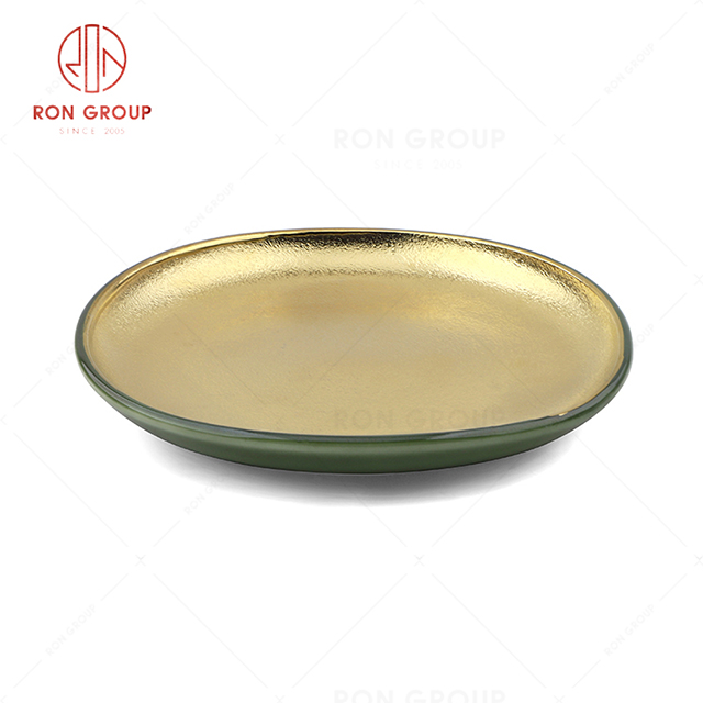 RN0660P00708  Wholesale Unique Design Classic Style Ceramic Round Plate