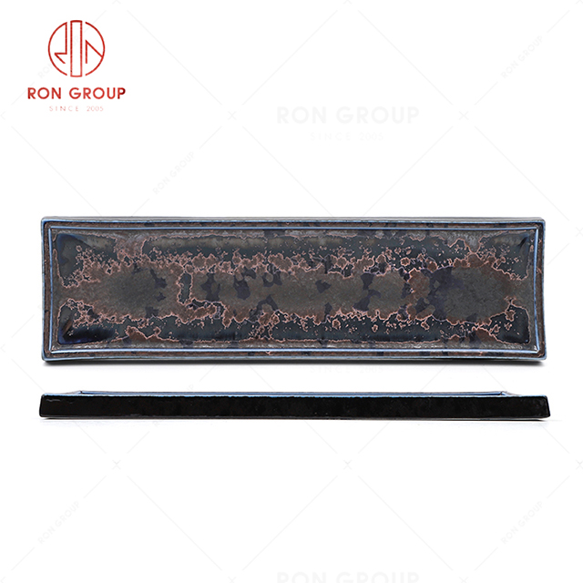 RN0660P00359 Hot Selling High Quality Exquisite Ceramic Long Plate