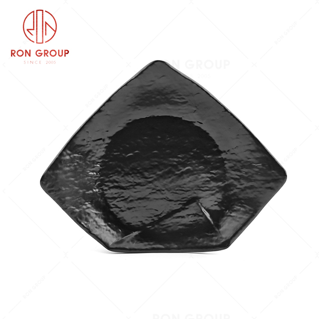 Chinese direct wholesale dishes fancy restaurant pentagonal square plate