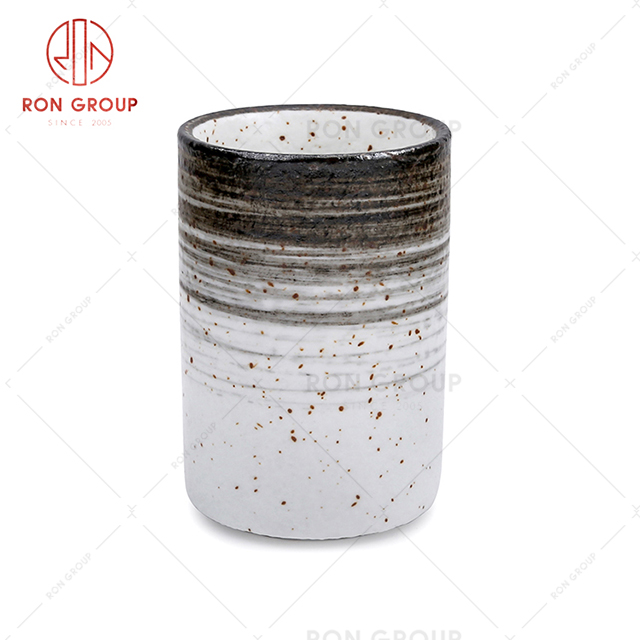 Elegant high-end hotel reception tea cup Japanese tavern high-quality ceramic wine cup