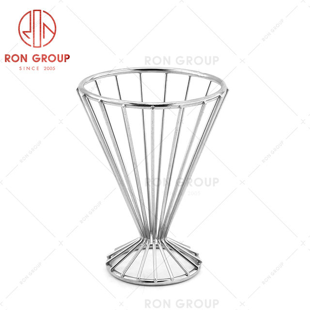 Good quality restaurant kitchen tableware high straight line mini chips shelf