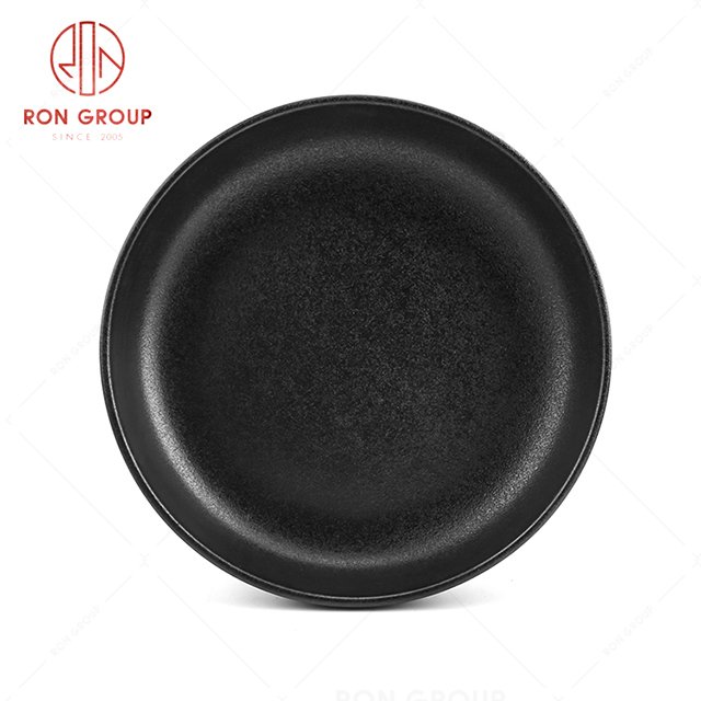  High repurchase rate restaurant tableware practical straight flange soup plate