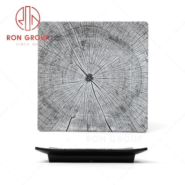 RN0039M00183-184-185  Hot Selling High Quality Durable Melamine Square Plate
