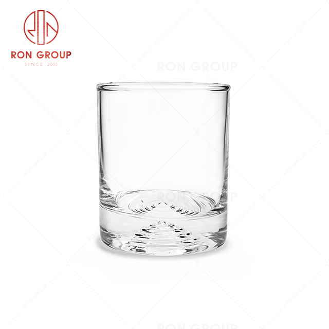 Specially designed trendy style hotel drink ware restaurant cafes beautiful glass cup