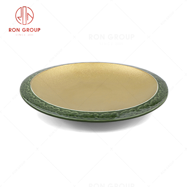 RN0660P00699  Wholesale High Quality Exquisite Ceramic  Round Plate
