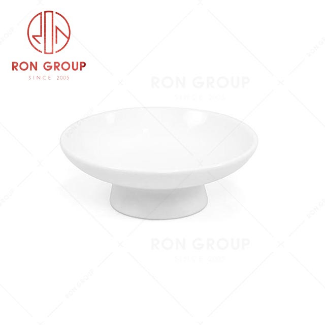 RN0037P06436  Hot Selling Unique  Design Porcelain High Foot Bowl