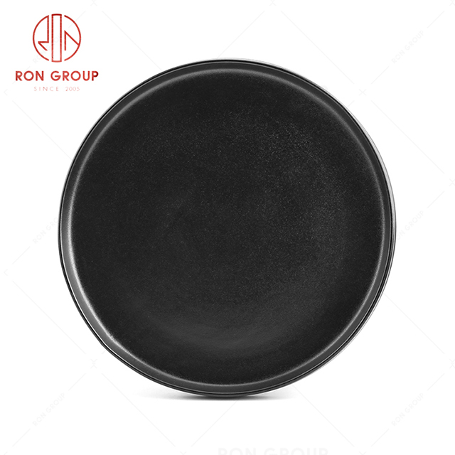 Modern restaurant tableware hotel serving dish east round plate