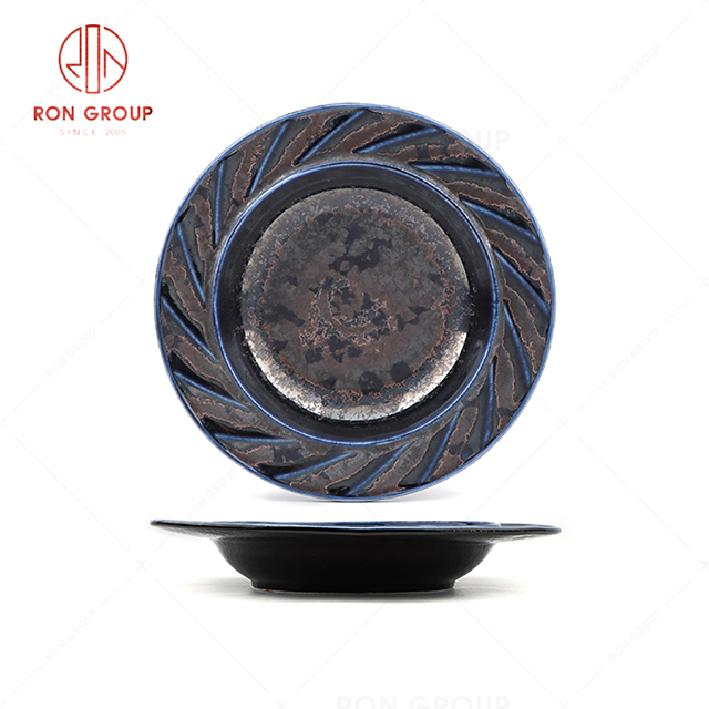 RN0660P00283-309  Hot Sale High Quality Exquisite Ceramic  Windmill Round Soup Plate