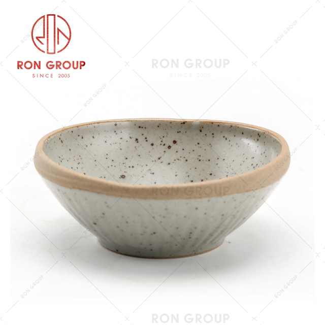 Factory supply porcelain food bowl large size plate set ceramic in stock