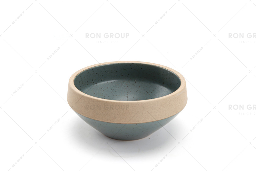 Hot selling restaurant color irregular bowl set shallow fruit bowl