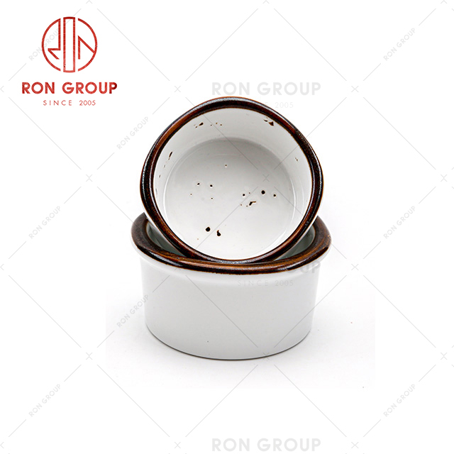 Kitchen Accessories Dinnerware Ceramic  Dinner tableware hotel restaurant baking cups