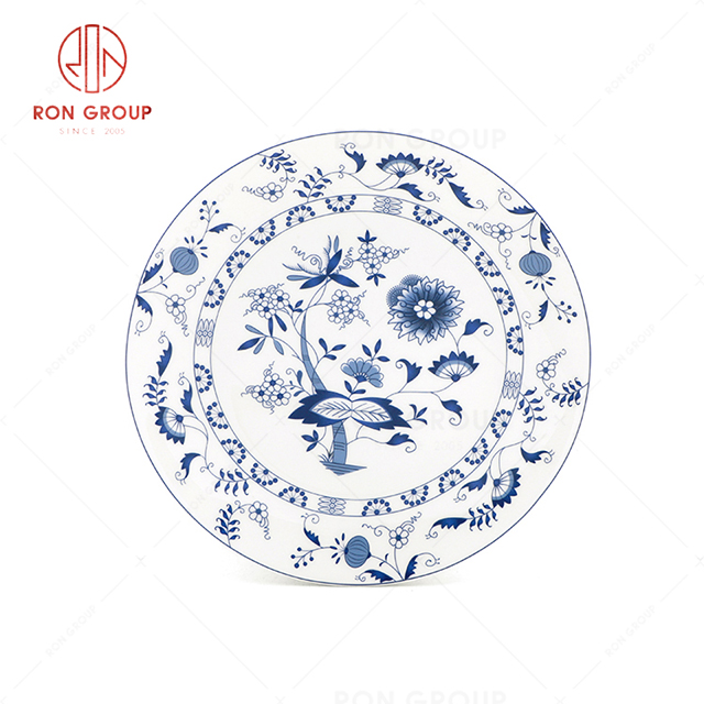 RN0203P00105 Wholesale High Quality Exquisite Round Bone China Dish