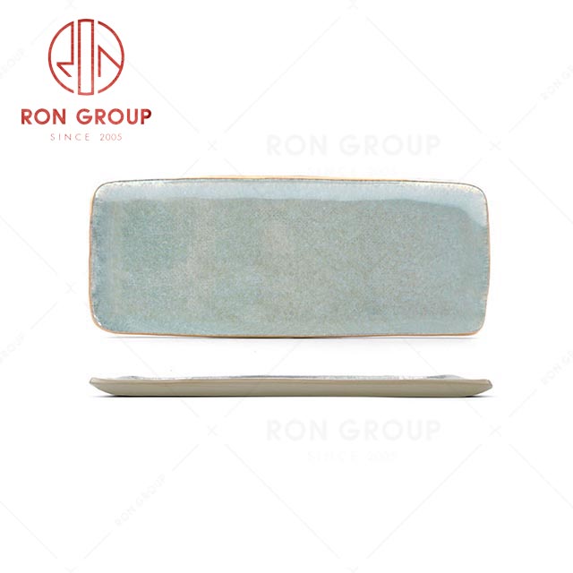 RN0041P01402-03 Wholesale Unique Mystic Orchid Blue Rectangular Plate