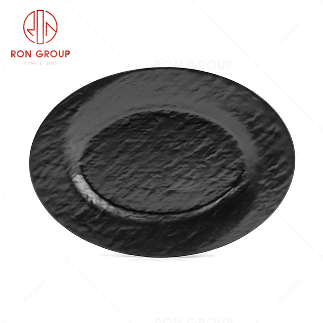 Modern luxury dinnerware hotel tableware wholesale restaurants oval plate