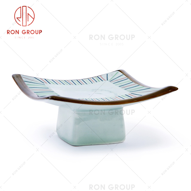 new design porcelain plate hot selling restaurant plates ceramic dinner for sale