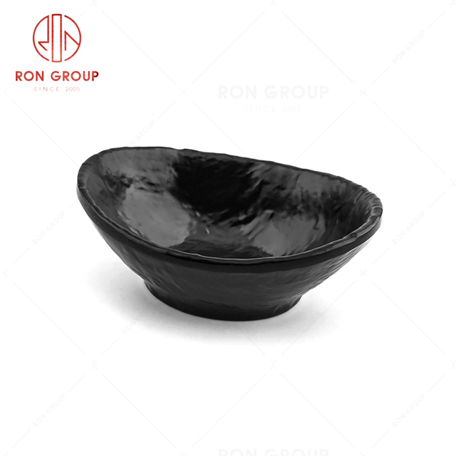 Clever design restaurant tableware hotel reception ingot treasure shaped bowl