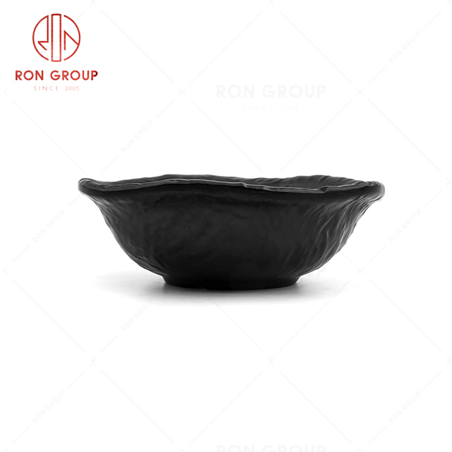 Irregular creative restaurant tableware party side dish sauce round bowl