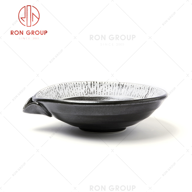 China manufacturer ceramic sushi plate set for japanese  restaurant