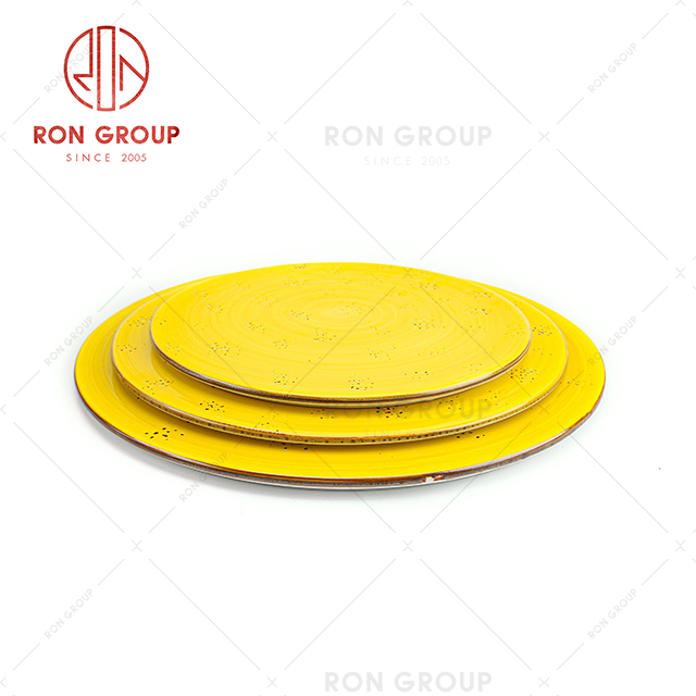 Home use porcelain fruit plate good quality ceramics luxury dinnerware