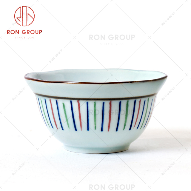 Customized design noodles bowl set hot selling japanese rice bowl set