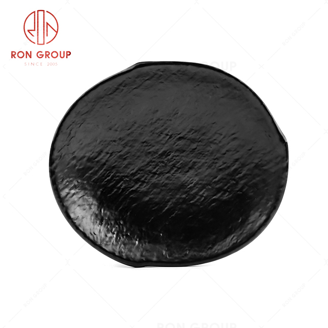 Elegant oval serving sushi food sashimi tray restaurant tableware plate