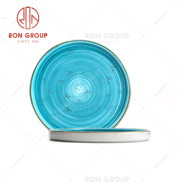 modern wedding events party restaurant use dishware in dishware sets round plate