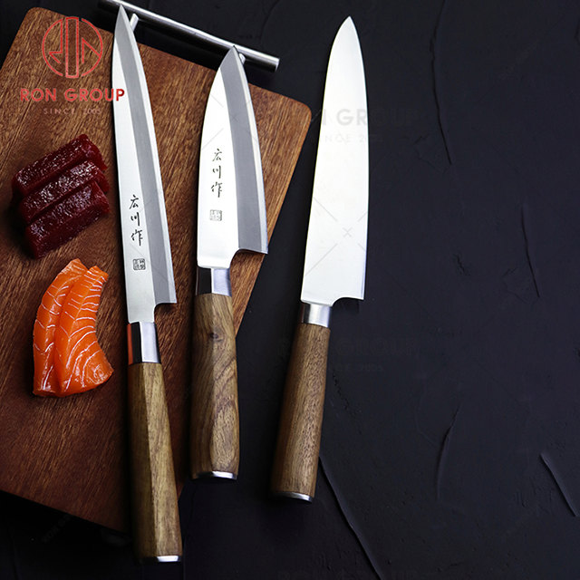Hand forging knife Japanese cooking knife hammer grain mirror light side dish knife meat cutting knife chef multi-purpose knife