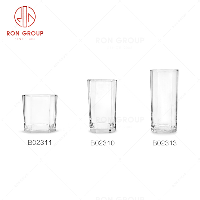 Western restaurant banquet drink ware high-end hotel bar whisky short glass high hot drink cup