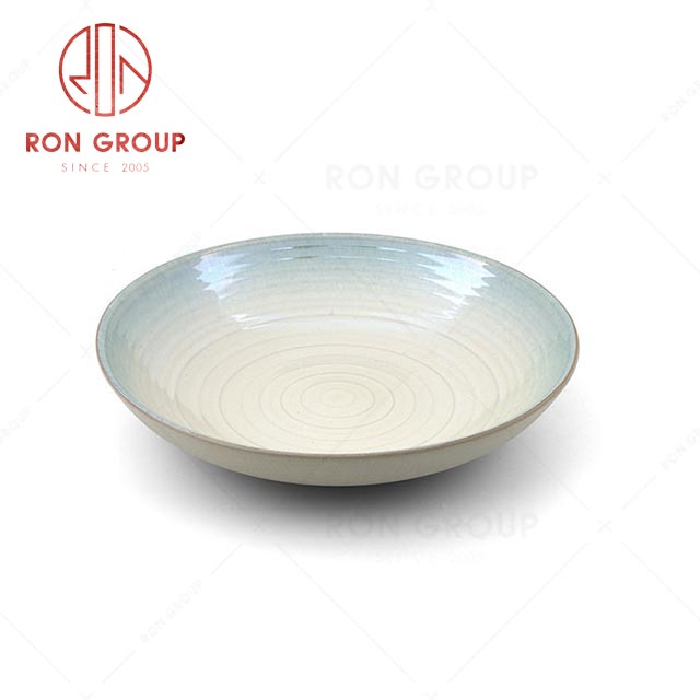 RN0041P01353-68 Wholesale Unique Design Mystic Orchid Blue Series Ceramic Bowl