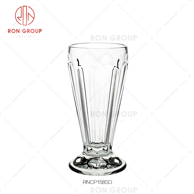 Specially designed thickened base restaurant wine set elegant style beer juice drink cup